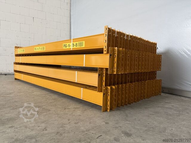 Hochregallager Palettenregaltraverse Jungheinrich MPB / K: 80x50 mm lichte Weite: 2.700 mm