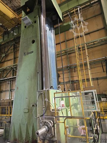 SKODA W250H horizontal boring and milling machine Skoda W250H