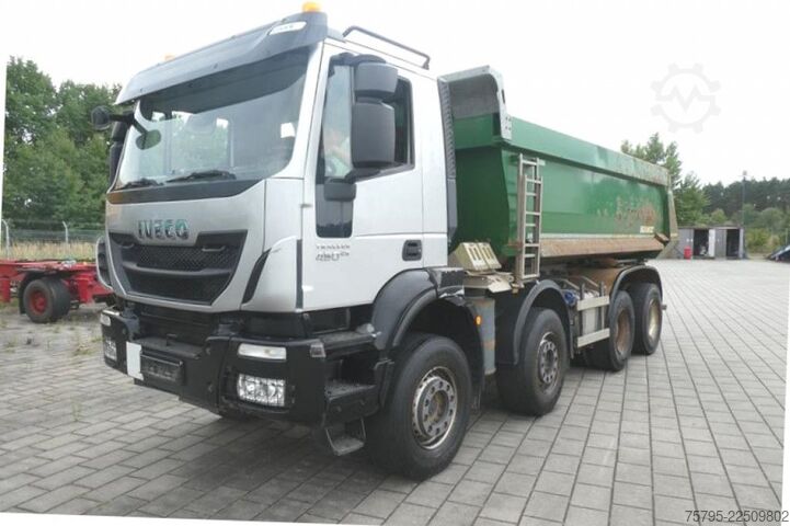 Tipper truck IVECO TRACKER AD340T45 4 Achs Muldenkipper Schalter, t