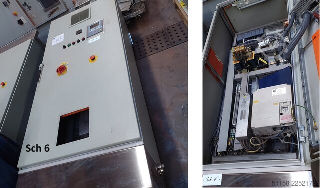 Control cabinet with frequency inverter Siemens S7, 37 KW und 45 KW