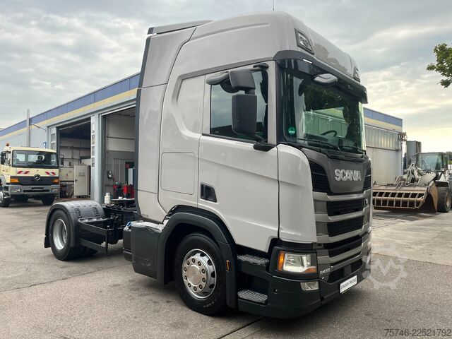 Standard-SZM Scania R450 Klima*Intarder*Nebenantrieb*E6D*1. Hand*TO...