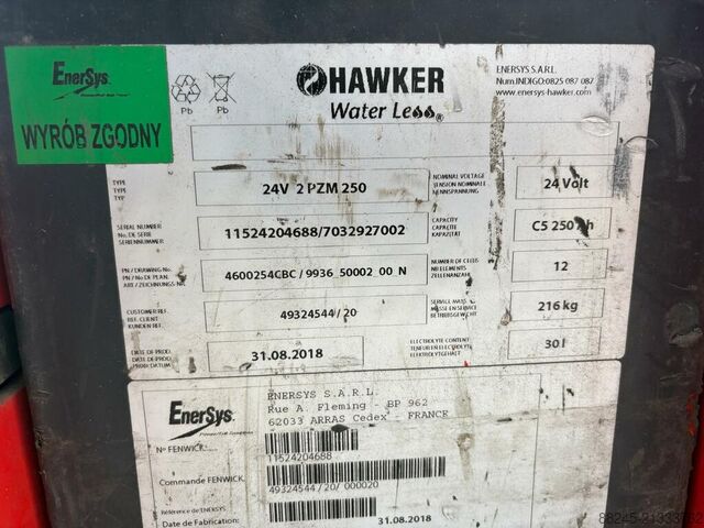 Elektrischer Stapler Linde D08 VS-22563 LINDE D08