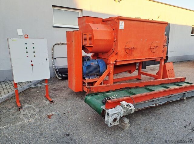 Zentrifugaltrockner für Kunststoffe KCBM 700-1000 kg/h 75 kW