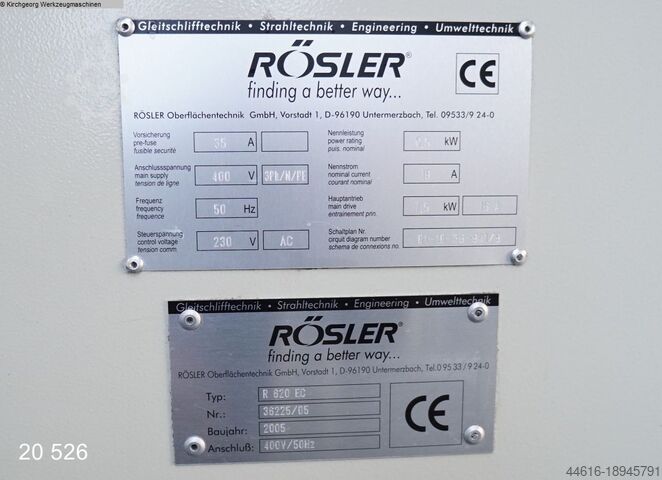 Slip Grinding Plant RÖSLER R 620 EC