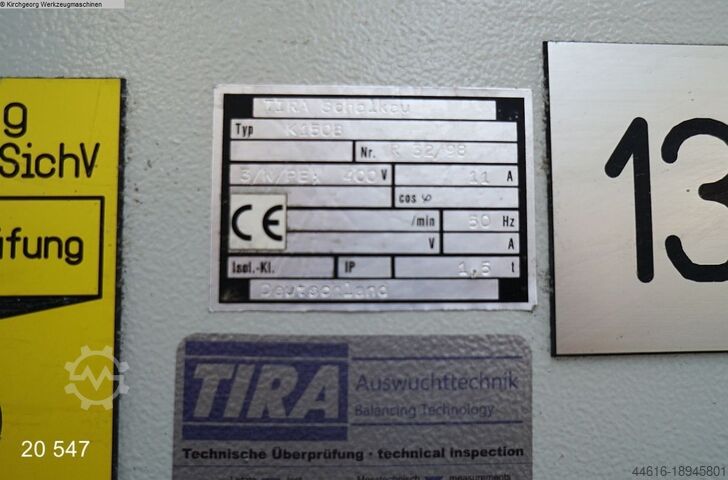 Balancing Machine TIRA K 150 B