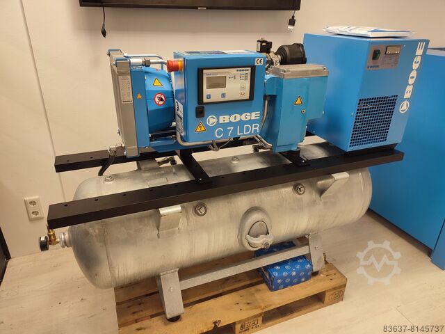 Boge C7 LDR -270 Schraubenkompressor Boge C 7 LDR 10 bar