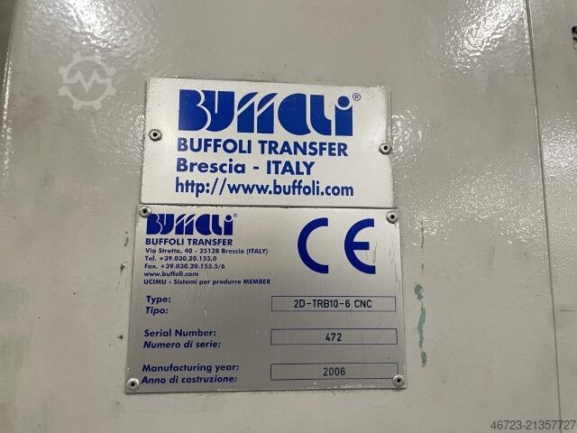Transfer machine Buffoli 2D-TRIB10-6 CNC