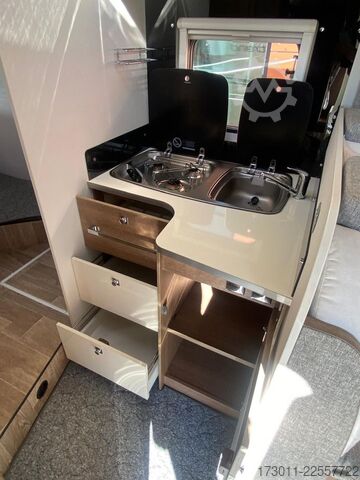 Teilintegriertes Wohnmobil DETHLEFFS Trend 7057 Fiat 150PS Automat