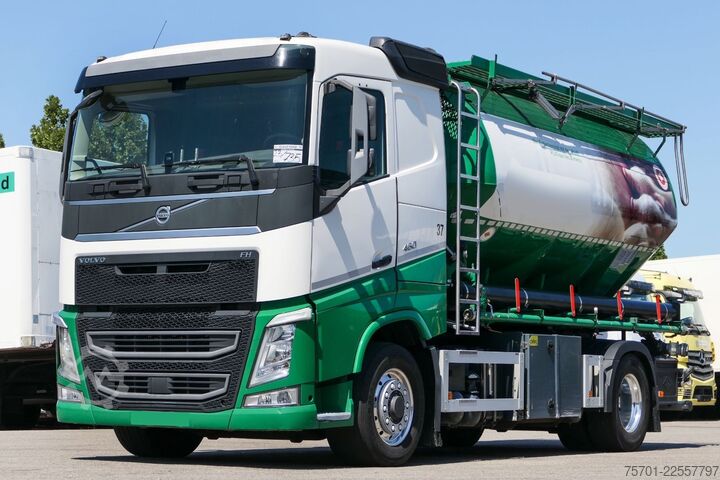 LKW mit Tankaufbau VOLVO FH 460 Tierfutter 4-kammer Silo X-Track Assist