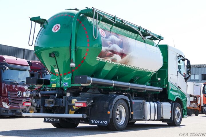 LKW mit Tankaufbau VOLVO FH 460 Tierfutter 4-kammer Silo X-Track Assist
