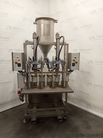 Alwid liquid piston filling machine 4-head filling machine Alwid 