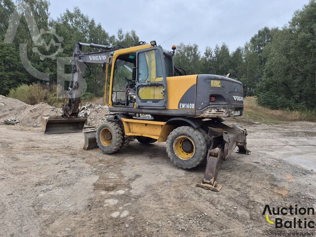 Wheel excavator Volvo EW 160 B
