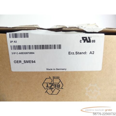 Component Siemens SME94 1FN1910-0AA20-4AA0 Geberanschlussbox SN: F2B6019071 - ungebr.! -
