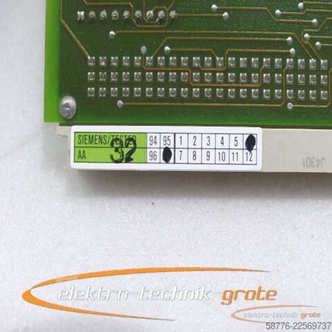 Komponente Siemens SMP Centronic G34901-C1033 -K1 , E Stand siehe Foto