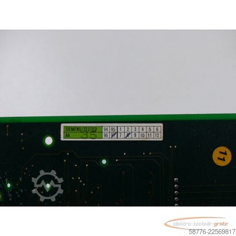 Component  Siemens Trumpf AG G34901-F1002-H2-B2 / 134592 Bitbusmodul