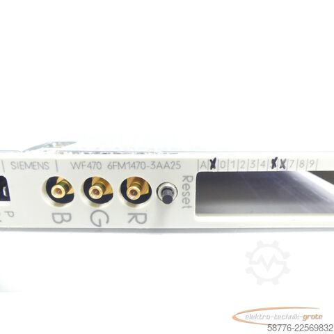 Component Siemens WF470 6FM1470-3AA25 Anzeigebaugruppe - ! -