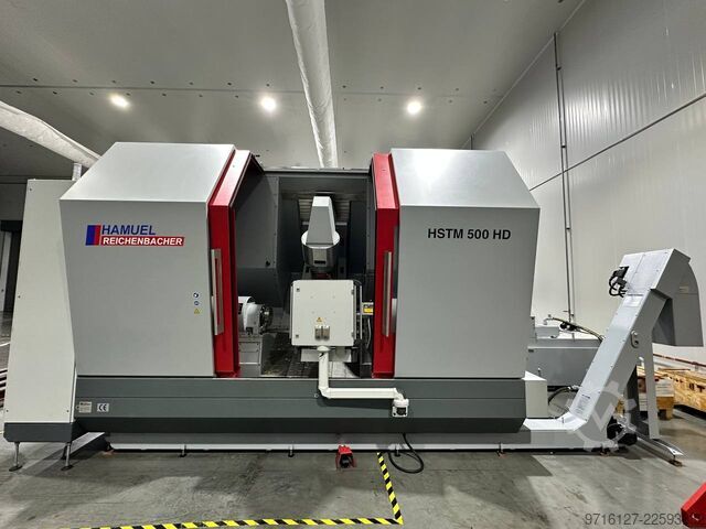 5-Axis Turn-Milling Center HAMUEL REICHENBACHER HSTM500HD