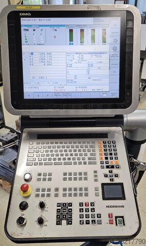 Vertical machining center Deckel Maho DMU 60 EVO LINEAR