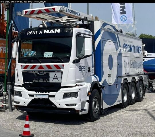Saugwagen MAN TGS (TG3) 35.510 8x4-4 BL CH MÜLLER Canalmaster