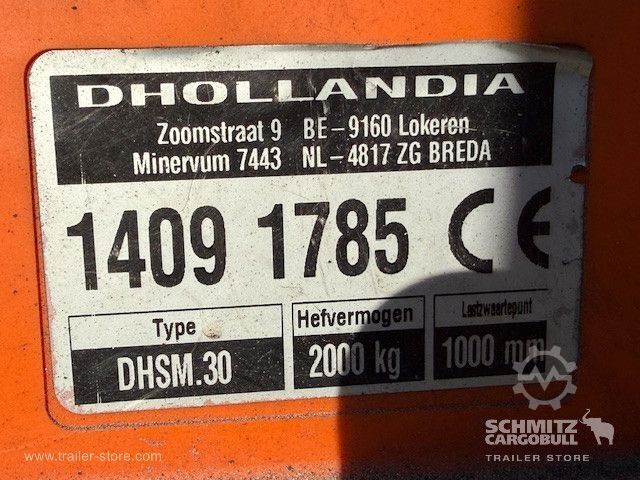 Reefer semitrailer Schmitz Cargobull Tiefkühler Standard Doppelstock Ladebordwand