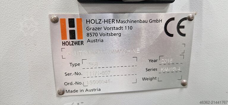 Edgebander HOLZ-HER LUMINA 1588