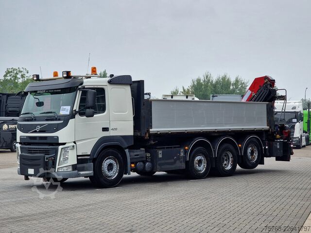 Kranwagen Volvo FM 420 8x2*6 - HMF 2120 K4 Crane / Grua / Kran ...