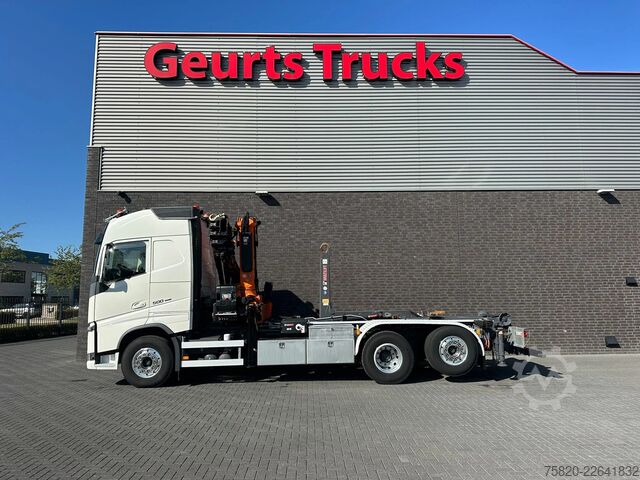 Hakenarmsystem Volvo FH 500 6X2 HAAKARM+HIAB 362 EP-5