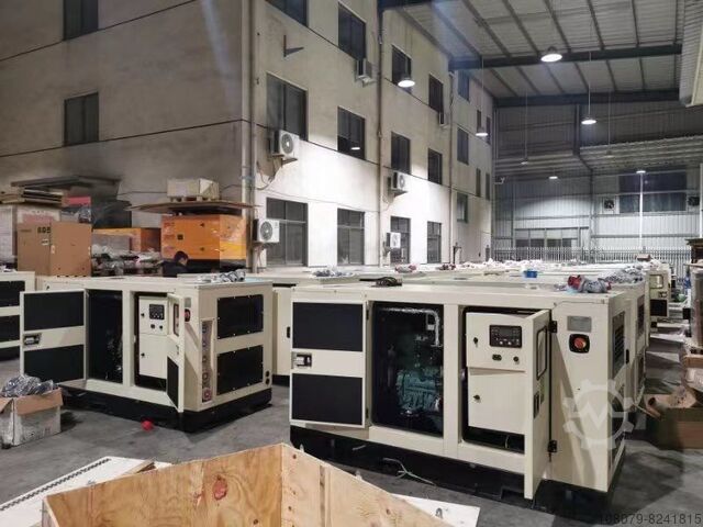 NWK44 emergency generator 32kW 40kVA Newpower 32kW 40kVA Notstromaggregat NWK44 Stromaggregat mit Schallschutz