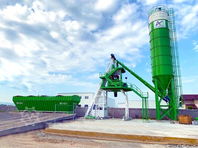 Concrete mixing plant / concrete plant FABO Concrete Batching Plant 110 m3 Compact Concrete Batching Plant