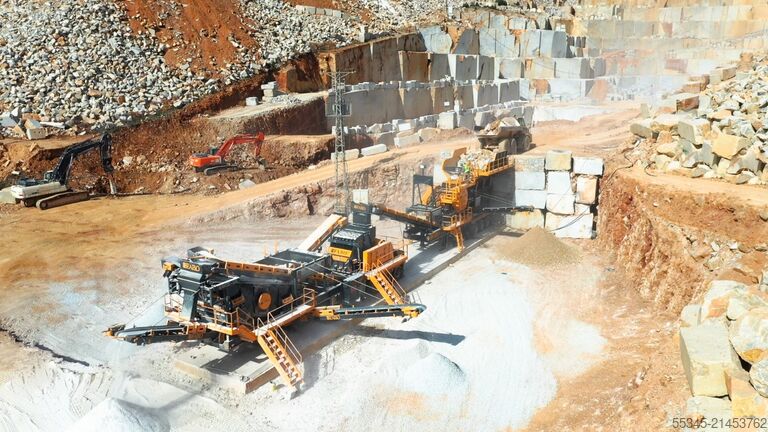 Crushing unit FABO Mobile Jaw Crusher Mobile Jaw Crusher MCK-110