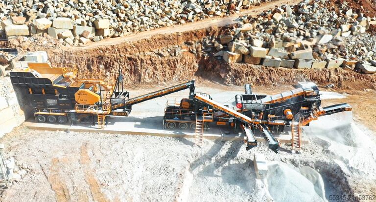 Crushing unit FABO Mobile Jaw Crusher Mobile Jaw Crusher MCK-110
