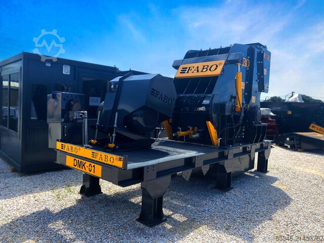 Crushing unit FABO Secondary Impact Crusher 130-200 TPH Secondary Impact Crusher