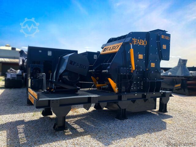Crushing unit FABO Secondary Impact Crusher 130-200 TPH Secondary Impact Crusher