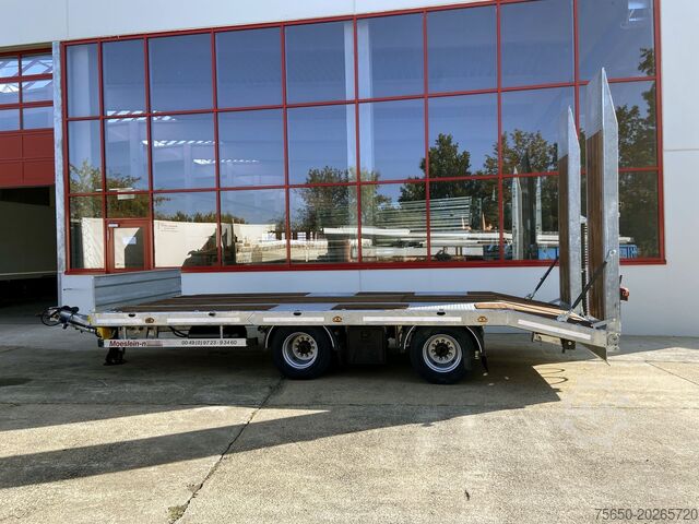 Low loader trailer Möslein TT 19 - 6,5  19 t Tandemtieflader, Luftgefedert, NEU