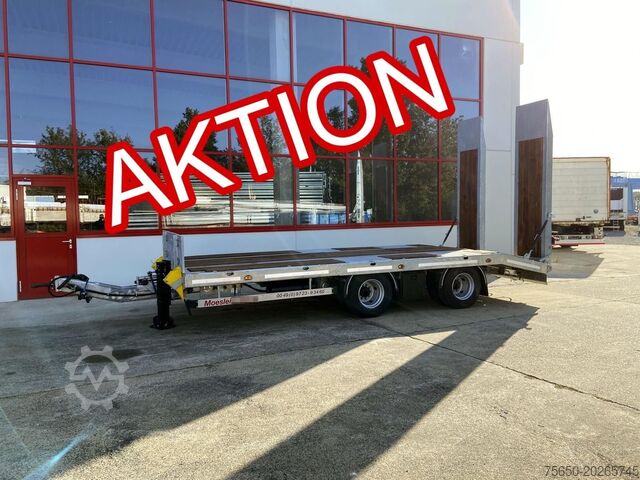 Low loader trailer Möslein TT19 - 7,2  19 t Tandemtieflader, Luftgefedert, NEU