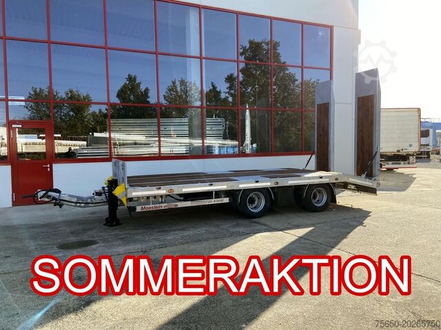 Low loader trailer Möslein TT21- 7,2  21 t Tandemtieflader, Luftgefedert, NEU