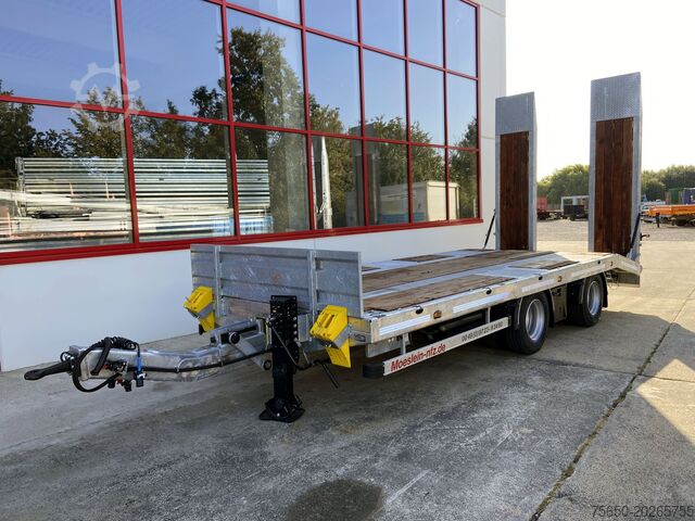 Low loader trailer Möslein TT21- 7,2  21 t Tandemtieflader, Luftgefedert, NEU