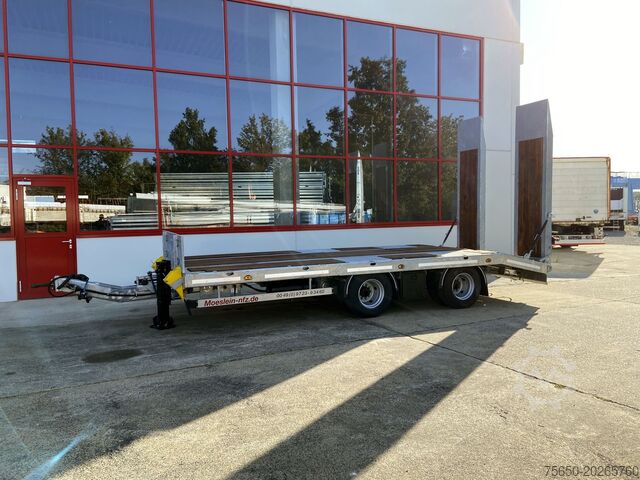 Low loader trailer Möslein TT21- 7,2  21 t Tandemtieflader, Luftgefedert, NEU