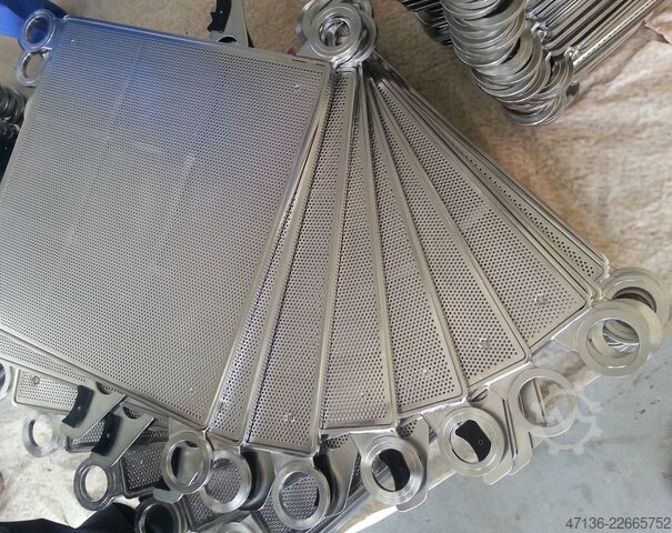 Filterplate 600 x 600 Orion AISI 304 SEEMA neu