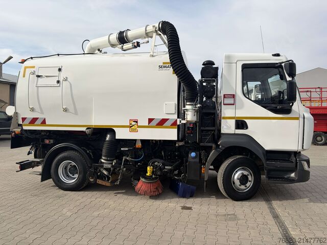 LKW mit Kofferaufbau Renault D12