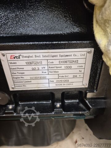 Marine generator set Evol / Lovol 1004TG / 1006TG