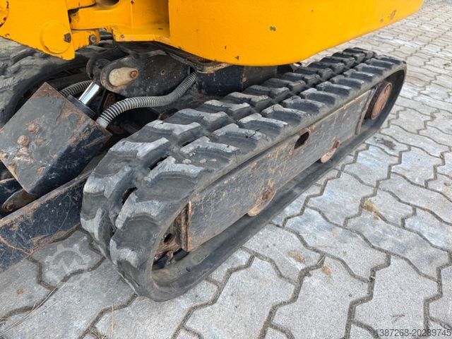 Mini excavator JCB 8008 CTS, 2020 BJ, 576 BH, 2 x Löffel