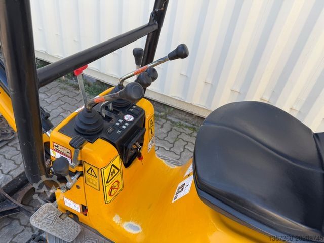 Mini excavator JCB 8008 CTS, 2020 BJ, 576 BH, 2 x Löffel