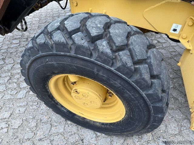Backhoe loader CATERPILLAR 422 4x4, Mehrzweckgerät, Palettengabel, Schaufel