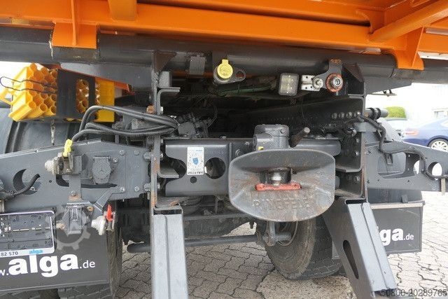 Three-sided tipper truck MERCEDES-BENZ 1835 AK Arocs  4x4, Meiller, Fassi F135AC, Funk