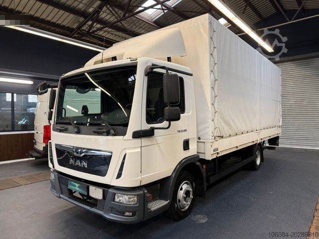 Transporter mit Pritsche & Plane MAN TGL 8.190 PRITSCHE + PLANE LBW KLIMA 63TKM AHK