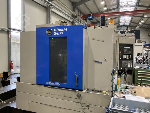 Horizontal-Bearbeitungszentrum Hitachi Seiki HS 500
