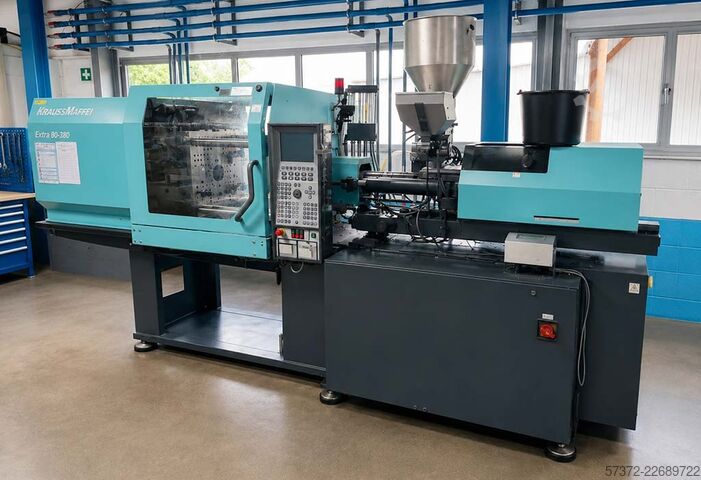 Injection Moulding Machine KraussMaffei Extra 80-380