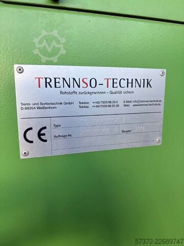 Separating Table TRENNSO-Technik TTS 900/1000/ 1 KW