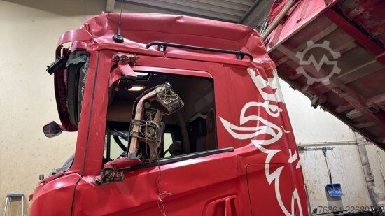 Dreiseitenkipper LKW SCANIA P500 XT ,MEILLER KIPPER BORDMATIK,  RETARDER